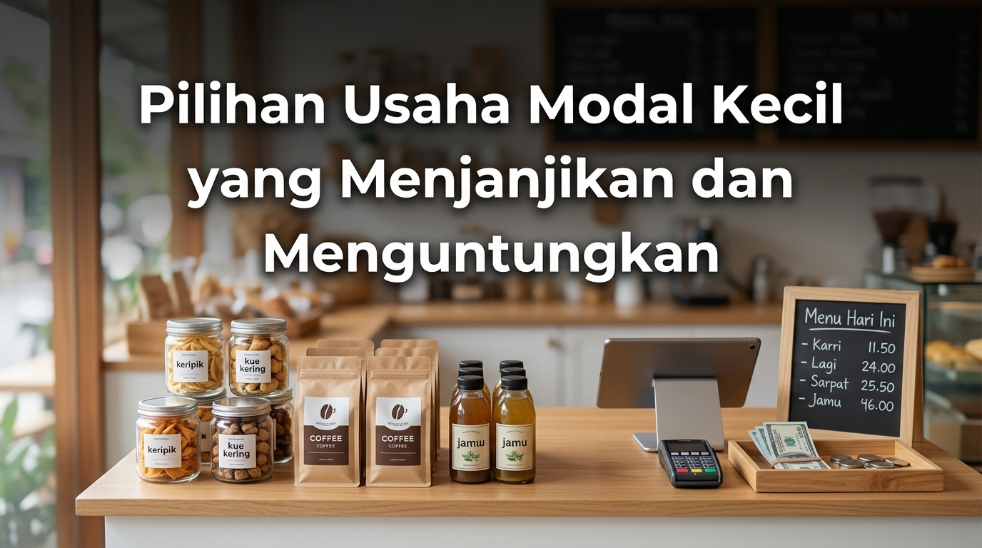 Pilihan Usaha Modal Kecil yang Menjanjikan dan Menguntungkan