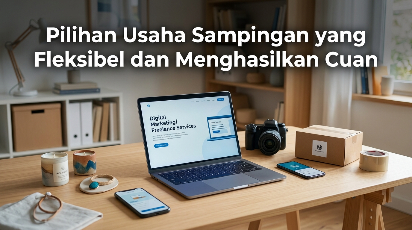 Pilihan Usaha Sampingan yang Fleksibel dan Menghasilkan Cuan