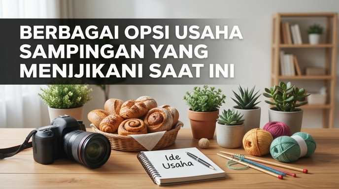 Berbagai Opsi Usaha Sampingan yang Menjanjikan Saat Ini