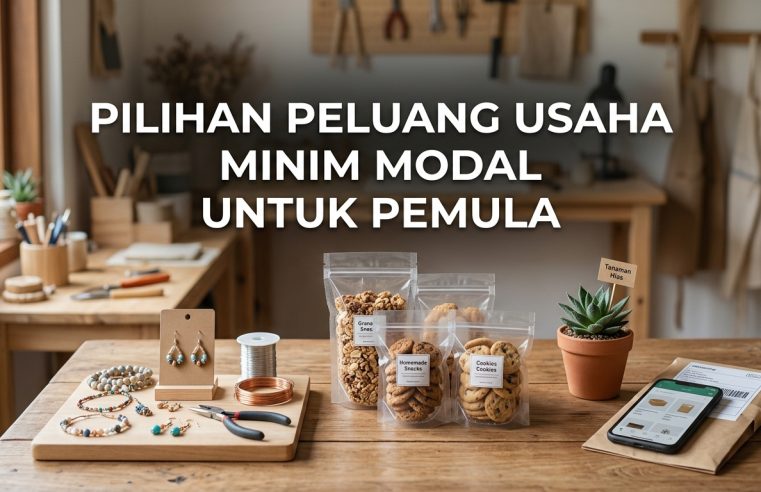 Pilihan Peluang Usaha Minim Modal untuk Pemula