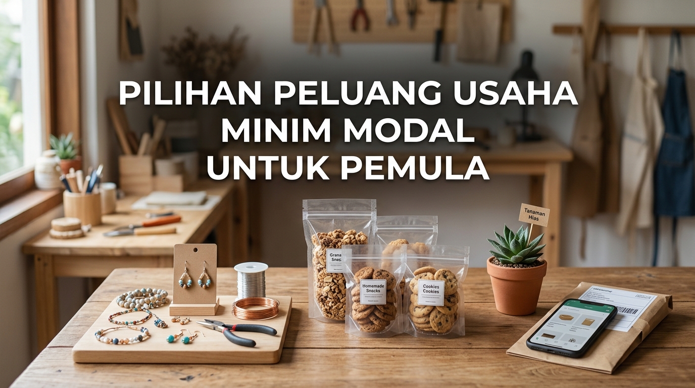 Pilihan Peluang Usaha Minim Modal untuk Pemula