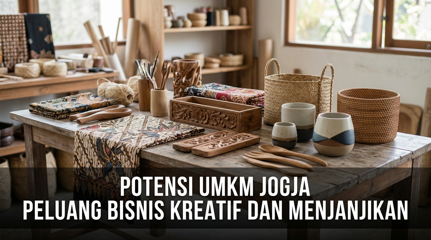 Potensi UMKM Jogja Peluang Bisnis Kreatif dan Menjanjikan