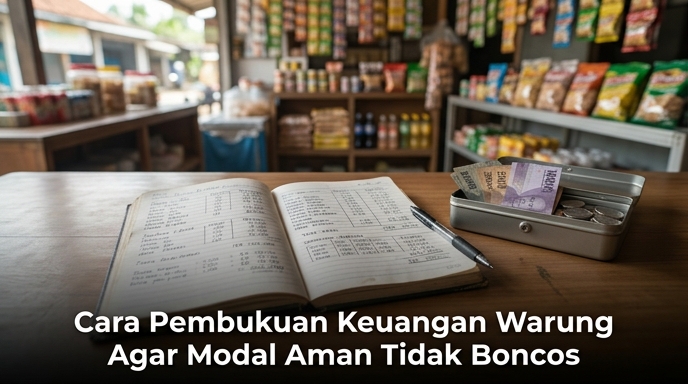 Cara Pembukuan Keuangan Warung Agar Modal Aman Tidak Boncos